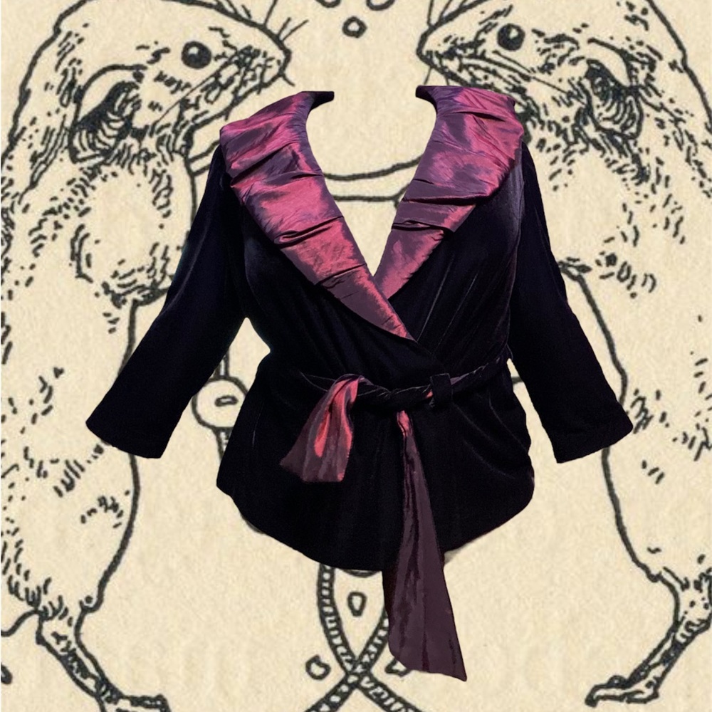 Velvet blouse